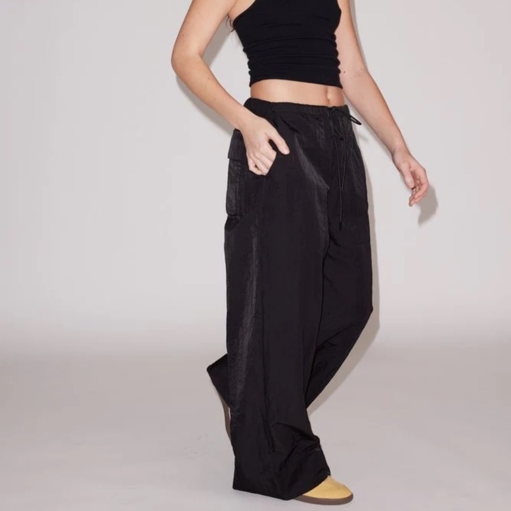 Local European Nylon Cargo Pants